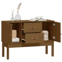 vidaXL Skjenk honningbrun 110x40x78 cm heltre furu