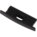 Ansell Lighting endestykke med hull 9,7x30,6 mm svart