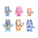 Bluey Fuzzies Favorittfigurer - 8-pakning