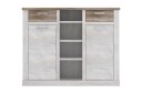 Skjenk Breage 41x160 cm   Brun | Hvit