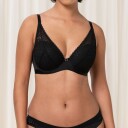 Triumph BH Aura Spotlight Plunge Bra Svart A 75 Dame