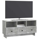  TV skap med skuff Betonggrå 102 x 34,5 x 50 cm Konstruert tre