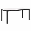  Kaffebord Hvit 100 x 50 x 45 cm Massiv furu