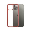 PanzerGlass ClearCase Mobildeksel for iPhone 12 Pro Max - Mandarin Rød