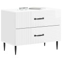 Nattbordskap Høgglans hvit 62 x 34,5 x 47,5 cm Konstruert tre