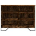  Skjenk røkt eik 101x35,5x74,5 cm konstruert tre 8721102811241