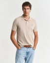 Klassisk piquéskjorte i regular fit DRY SAND XXXL