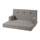 by KlipKlap Kids Sofa Multi Grey