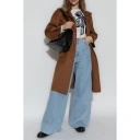 Max Mara Dame Frakker Brun S,