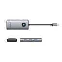 ORICO PW11-5P 5-i-1 USB-C 3x USB-A HDMI PD grå T5-SV-EP-HU