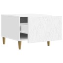  Kaffebord Hvit 50 x 49 x 40 cm Konstruert tre