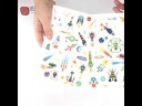 Djeco Tatoveringer Glow-in-the-dark I rommet