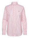 Polo Ralph Lauren Stretch Slim Fit Striped Oxford Shirt - Orange - 32