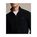 Polo Ralph Lauren Textured Half-Zip Polo Black