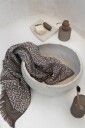 Mette Ditmer MOROCCO towel Chocolate / Off-white