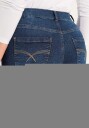 Jeans med strikk i sidene