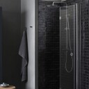 INR Iconic Nordic Rooms Dusjhjørne Linc 66 Flex Original Krom / 70x70cm Venstre Hengslet