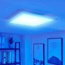 Arcchio Tinus LED-panel, RGB, 45 cm x 45 cm