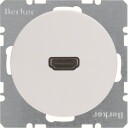 Hager 3315432045 Hdmi-uttak R.1/r.3 90° Svart