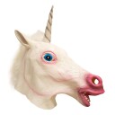 Unicorn / Enhörning Enhjørning Lateksmaske