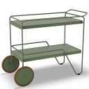 Houe Click Serving cart Mono Olive green
