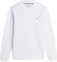 Tommy Hilfiger Textured Ls Tee   White   S