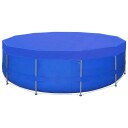vidaXL Bassengtrekk 2 stk PE rund 540 cm 90 g/m²