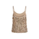 Alice + Olivia Dame Topper Gul L,