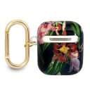 Guess Flower Strap Collection Beskyttelsesveske For Airpods, Blå