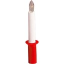 Star Trading  Flamme led-lys med timer 4 stk hvit