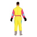 Fiestas Guirca 80-talls Skidress Rosa Gul Herre Kostyme Small 84182