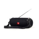 Gembird Bærbar Bluetooth-høyttaler med FM-radio 10W Svart