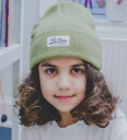 Lil"Boo Copenhagen Lue Strikk Classic+ Beanie Sage Lil" Boo Copenhagen 4 13 år Lue Grønn