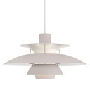 Louis Poulsen PH 5 Pendel Monochrome Oyster Grey -