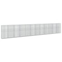 vidaXL Gabion med 3,5 mm Tråd og 5x5 cm Nett 1200x50x200 cm