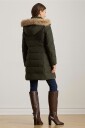 Lauren Ralph Lauren   Dunfrakk Hrt Pfr FF Trm HD35"   Grønn