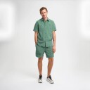 Elevenate M Estate Cord Shirt Sea Green