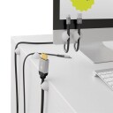 Goobay 95183 Kabelholder Universell Hvit