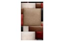 Fototapet Leather Puzzle 50x1000 - Artgeist sp. z o. o.