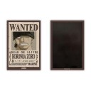 One Piece Kjøleskapmagnet Wanted Zoro