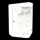 Abb Stikkontakt Saga 402Ee2USBc-916 Hjørne, 2-Veis, 2 X USB-C