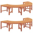  Trebens 2 pcs Naturlig 160 x 80 x 45cm Solid Eucalyptus Tre