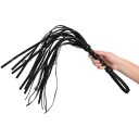Sportsheets Velvet Noir Flogger med Kjetting   Svart