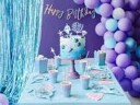 Party curtain baby blue 0,9m/2,5m