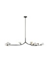 Carraig 65" 7 Light Chandelier Bronze