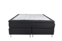 Venture Design Furudal kontinental seng Mørkegrå 160 cm Medium & fast Grå