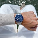 Tommy Hilfiger, Jordan herreklokke med sølvfarget stålrem og kronograf