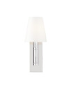 Visual Comfort Beckham Classic Rectangular Sconce Nickel