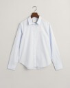 Poplinskjorte med striper og regular fit LIGHT BLUE 38