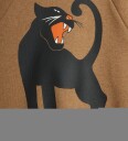 Mini Rodini Panther Sp Melange Sweatshirt   Brown   104/110